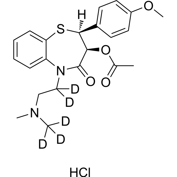Diltiazem-d5 hydrochloride 2012598-70-6